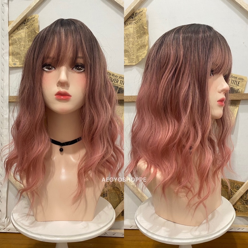 8208X full wig korean mermaid wave 48 cm