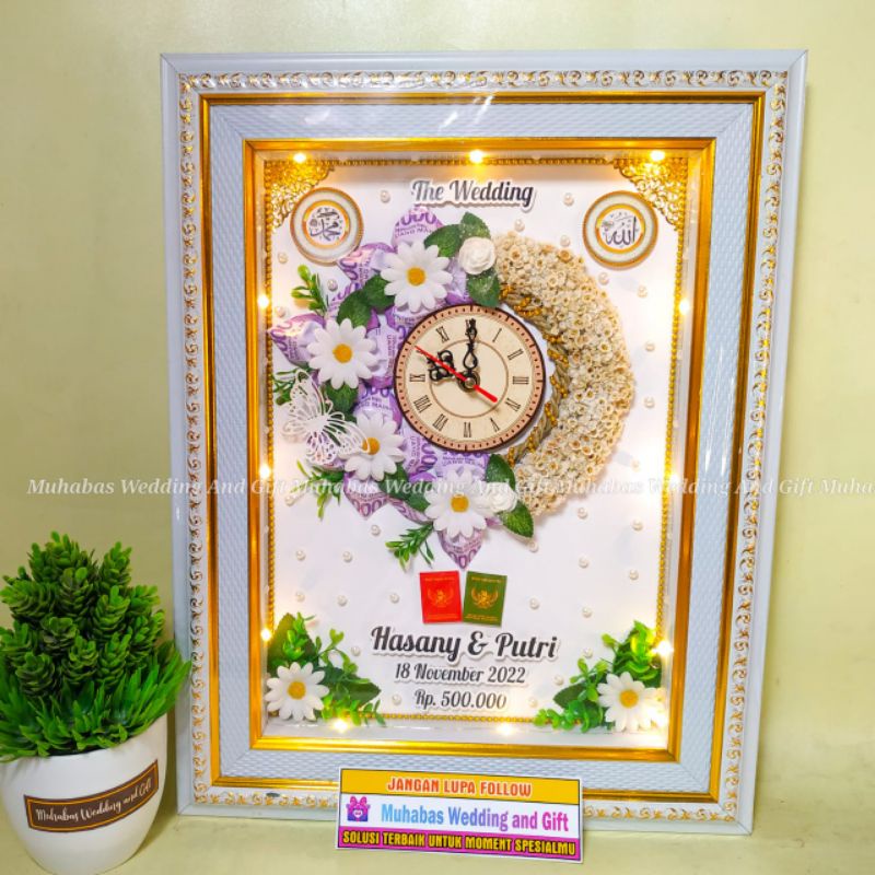 Mahar Pernikahan Jam / Mahar Islami / Mahar Edelweis