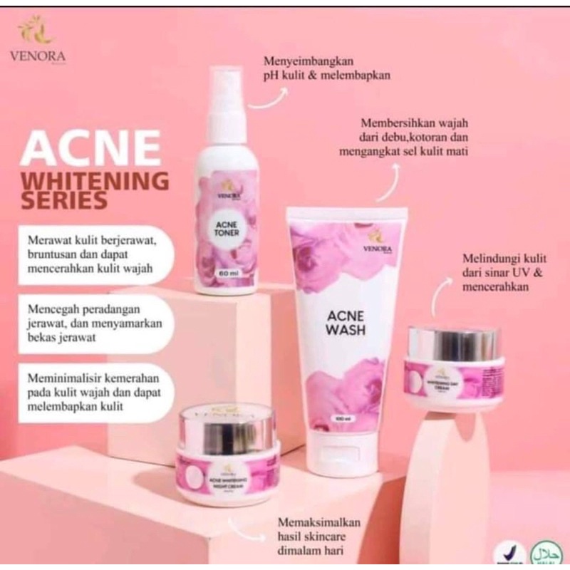 VENORA SKINCARE BPOM CEPAT GLOWING/SKINCARE VIRAL