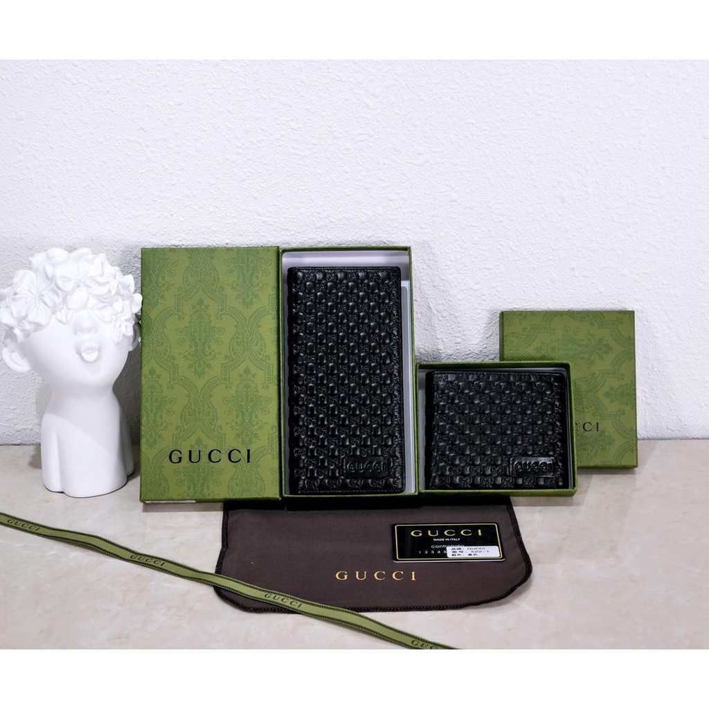 [Gift box] GG men's wallet long wallet
