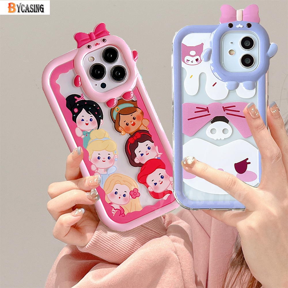 Casing TPU OPPO A17 A17K A77S A57 A16K A16E A55 A54 A76 A15 A16 A5 A53 A12 A5s A74 A95 A7 A3s A9 A52 A31 A1K Reno5F Motif Kartun Monster