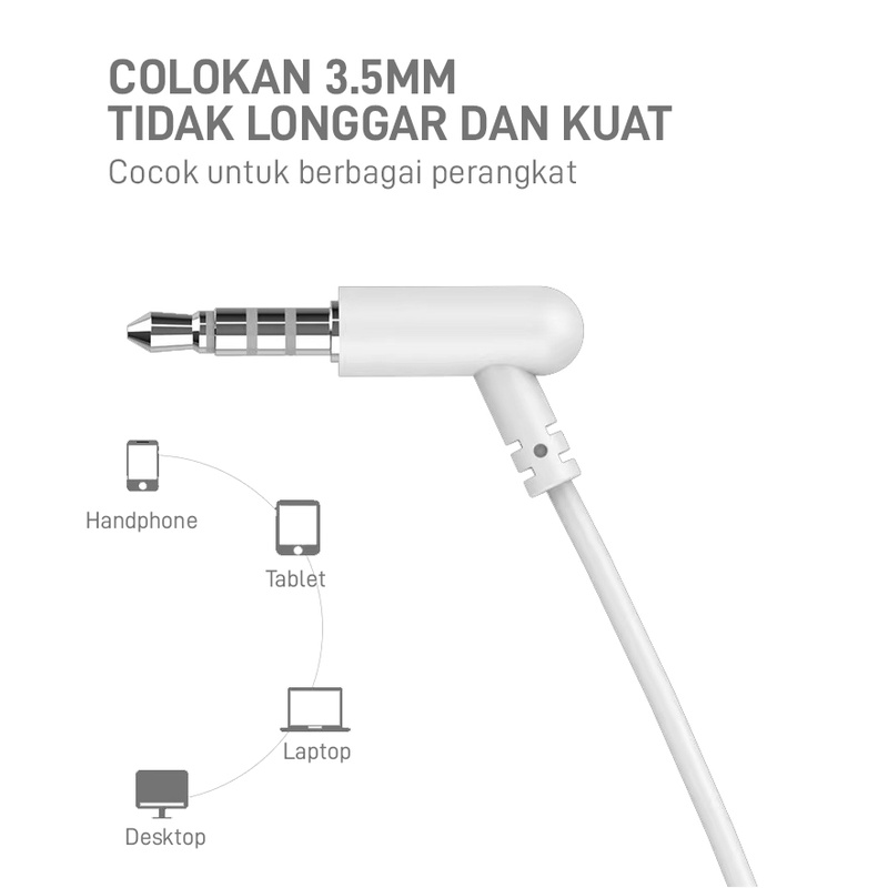 VEGER VX12 Wired In Ear Earphone 3.5mm With Microphone Stereo Extra Bass Handsfree Headset