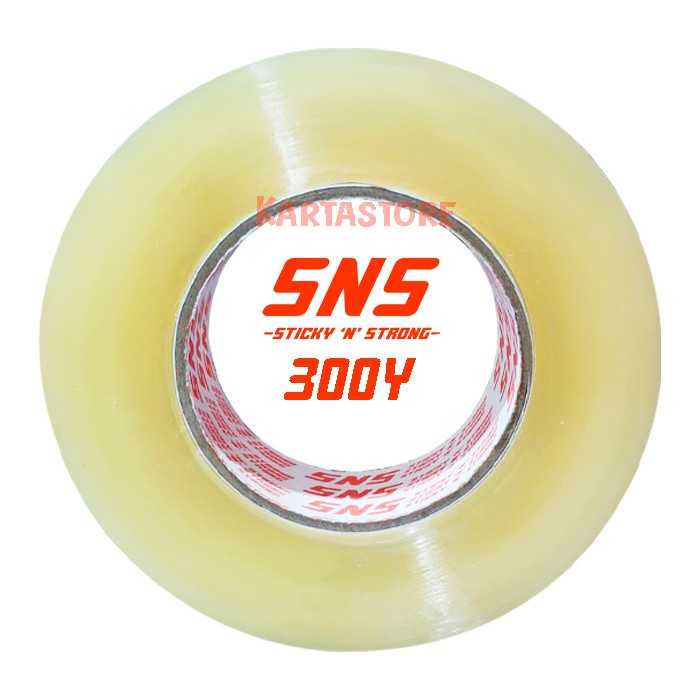 

Tape 1 Karton Lakban Bening/Coklat 300 Yard X 48 Mm Harga Pabrik