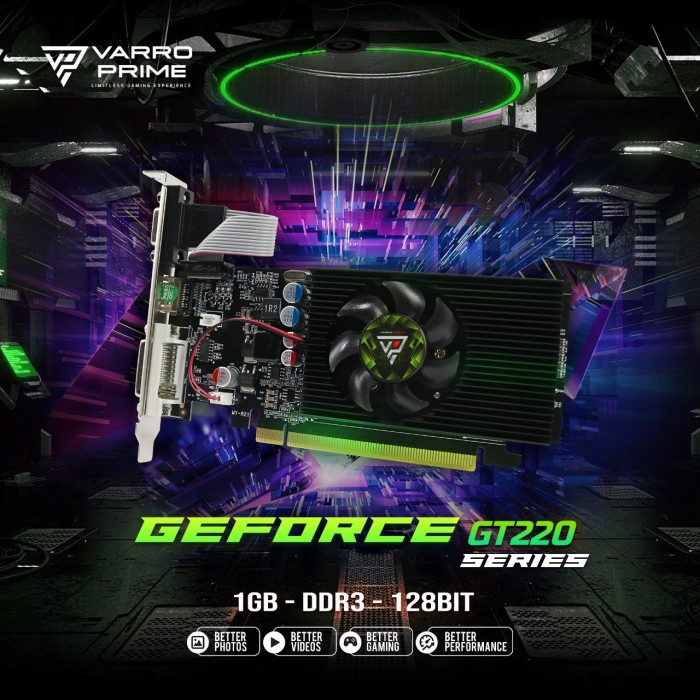 VGA VARRO GT220 1GB DDR3 128BIT
