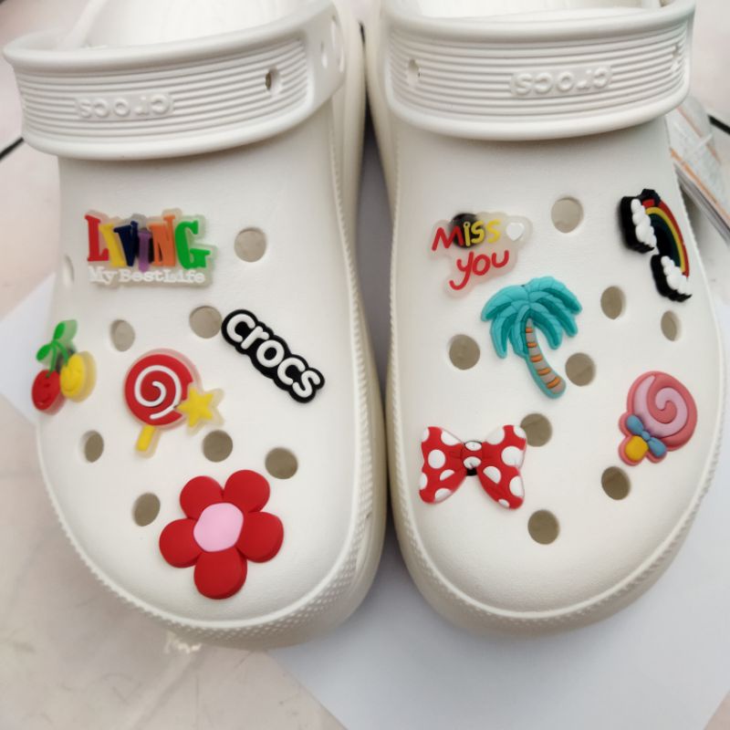 CROCS CLASSIC CRUSH CLOG WEDGES WOMEN