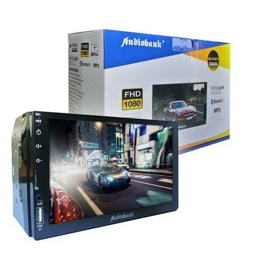 DOUBLE DIN Deckless Head unit full glass Carman 7 inch Mobil Audio MP5 player