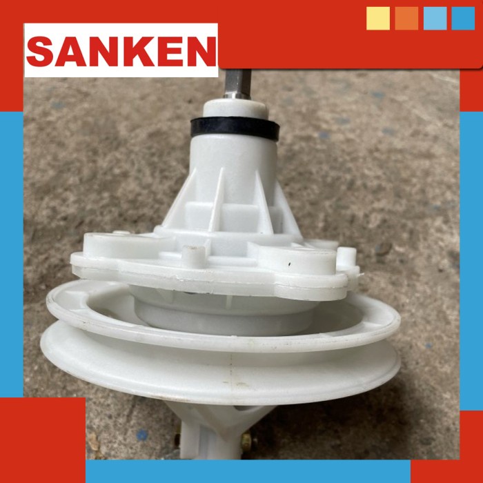 AKPA TW-882PK GEARBOX GIRBOK Mesin Cuci SANKEN 2 Tabung pully TW 882 PK