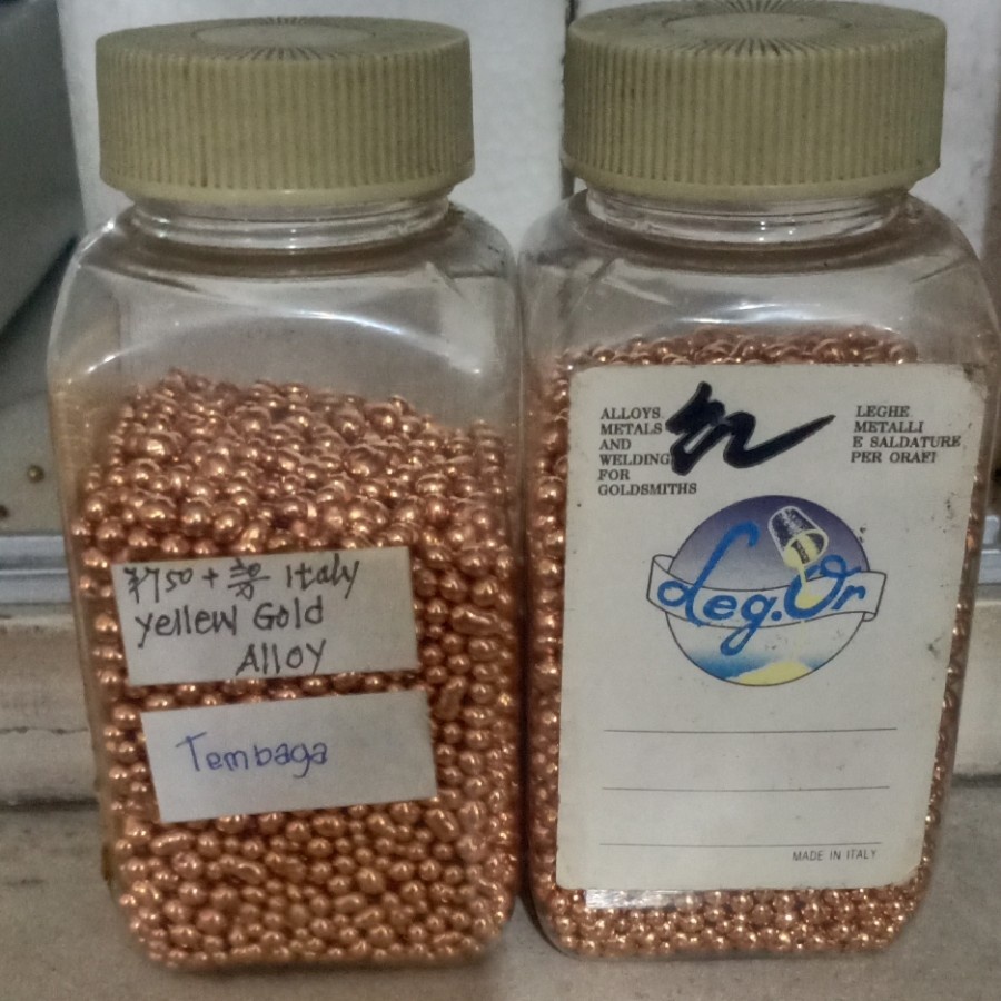 Alloy Yellow Gold / Rose Gold / Silver (eceran per gram)