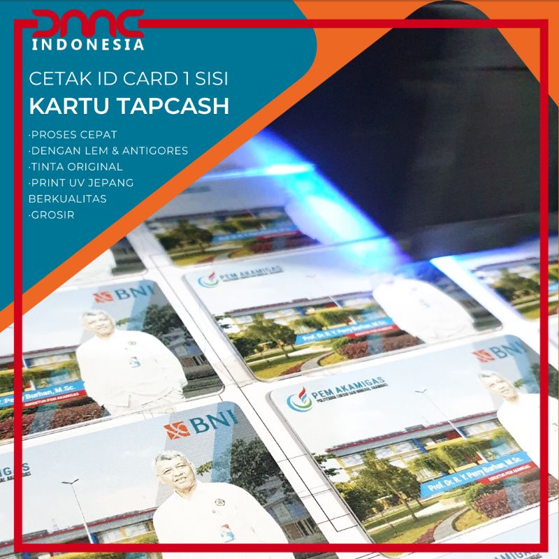 

Id card Kartu Tapcash 1 Sisi