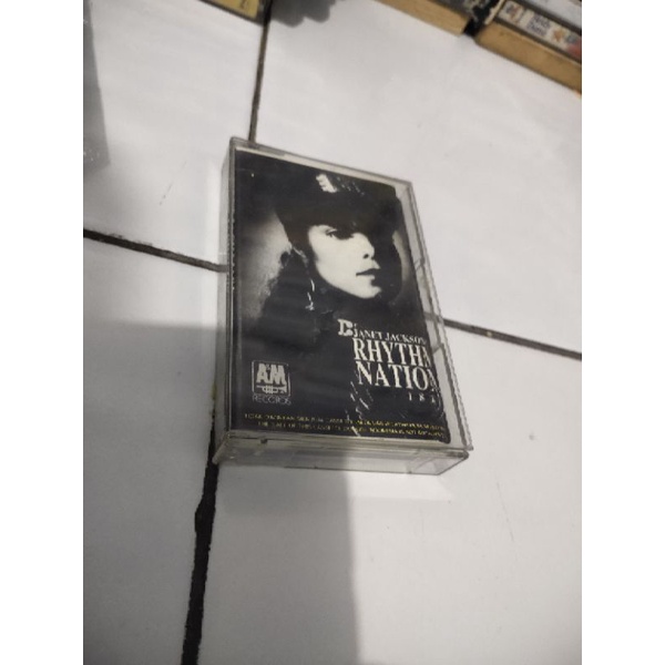 kaset pita janet jackson / rhythm nation