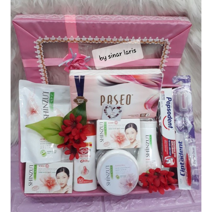 PAKET SHINZUI/PAKET SESERAHAN/PAKET NIKAH/PAKET HANTARAN FREE BOX