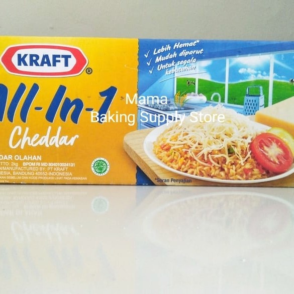 

T0P KRAFT KEJU CHEDDAR CHEESE KRAFT ALL IN 1 ALL IN ONE 500 GR NICE