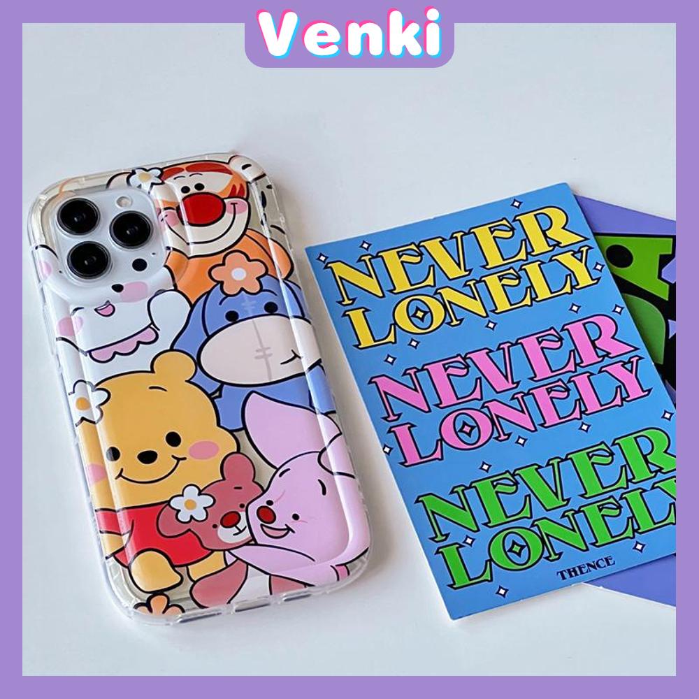 Case For iPhone 14 Pro Max TPU Soft Jelly Airbag Case Glossy Cute Cartoon Animals Case Camera Protection Shockproof For iPhone 14 13 12 11 Plus Pro Max 7 Plus X XR