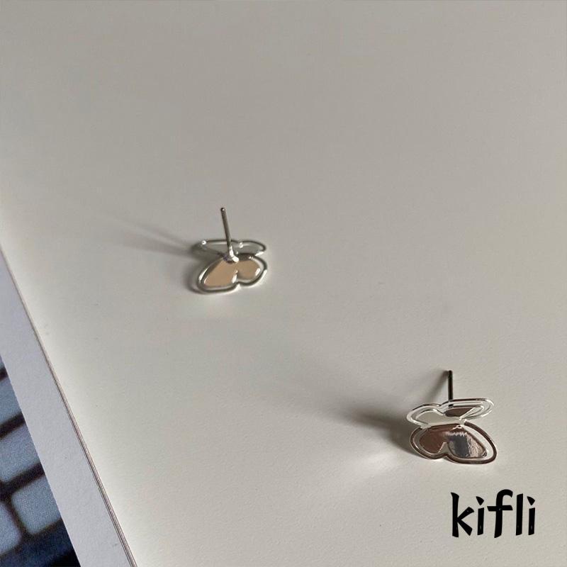 Anting Desain Kupu-Kupu Kecil Model Hollow Untuk Wanita