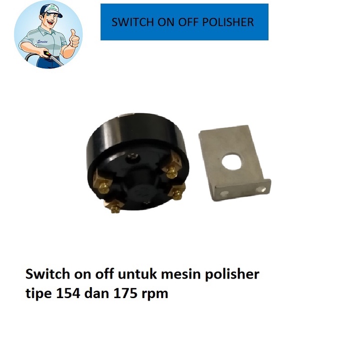 Switch On Off Polisher Machine