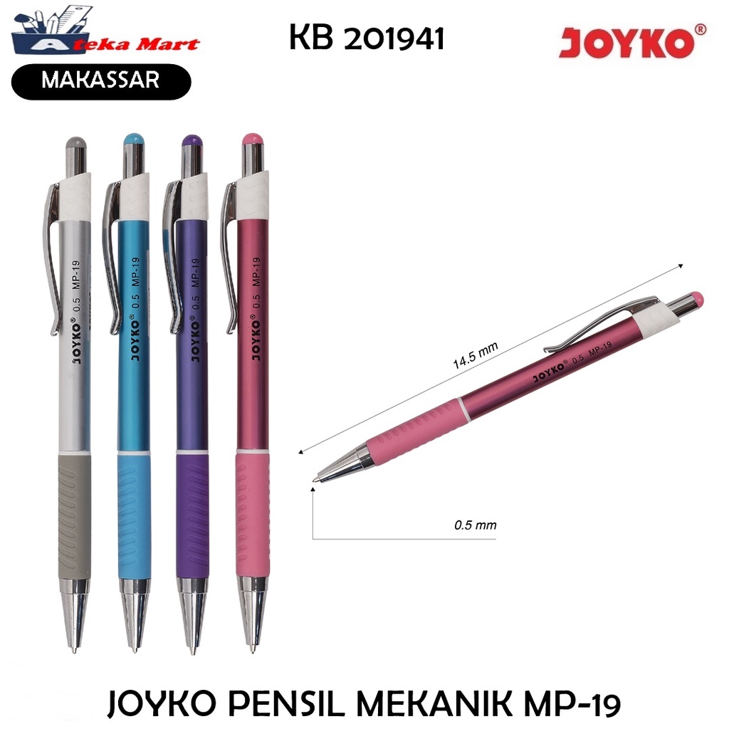 

[PCS] JOYKO PENSIL MEKANIK MP-19 (0.5MM)