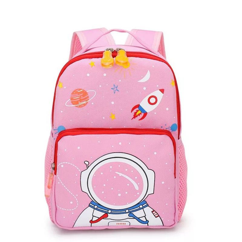 Rya.id - Lagi HIts Tas Ransel Anak Sekolah Perempuan Laki-Laki  Karakter Astronot Fashion Kids Trend Backpack Cute Murah Batam Tas Kanvas import