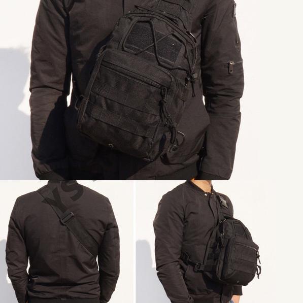 Tas Selempang Pria army Slempang Cowok Pria Army tactical - Hijau