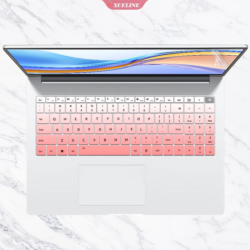 Film Pelindung keyboard Bahan Silikon Transparan Anti Debu Untuk Honor MagicBook X16 2022 16 inch