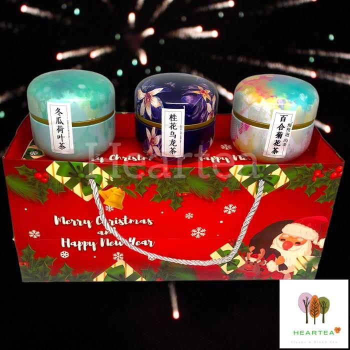 

Christmas Hampers Natal / Christmas Gift Kado Natal Triple Varian Tea 028