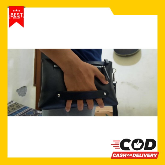 Tas Tangan Handbag Kulit Pria Clutch Terbaru Kulit Asli Fashion Pria C Pennay Clutch Bag - Tas Tanga