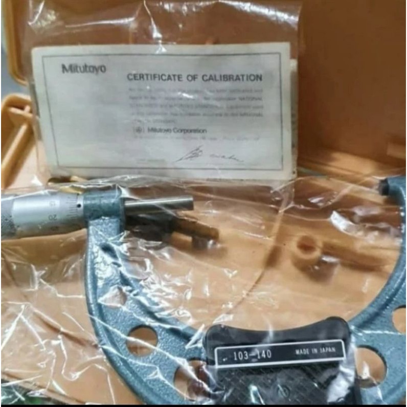 Micrometer Outside Mitutoyo 104-142 jarak 300-400 Res 0.01mm