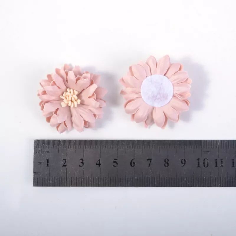 bunga krisan import 4cm bahan sutra