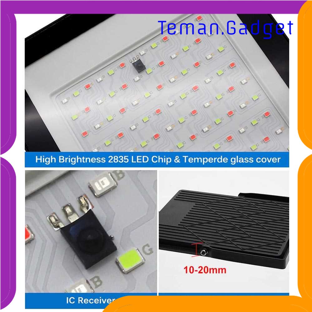 TG-LMP Green Wisdom Lampu Sorot LED Flood Light RGB - GW50