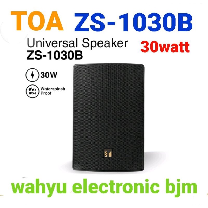 TOA Speaker Kolom ZS-1030B #Ready Stock Langsung Pesan#