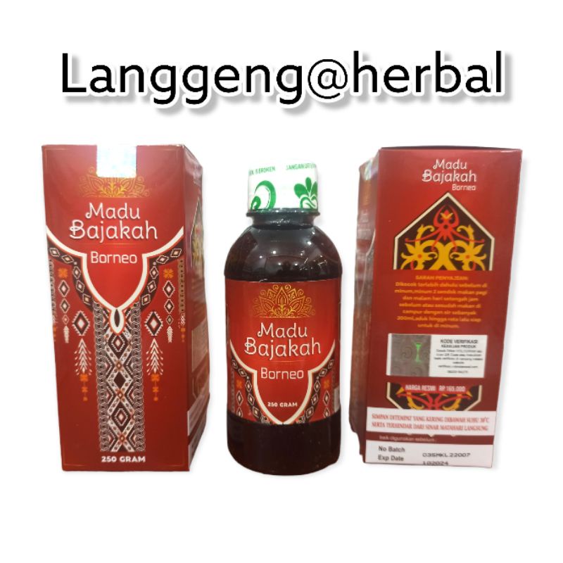 MADU BAJAKAH BORNEO 100% ASLI ORIGINAL