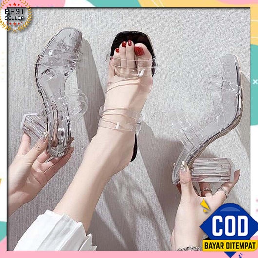 Hils  Kekinian Ibu-Ibu Heals Bridesmaid Hail Hil Cewek Hels Wanita Cod Hak Tahu Sandal High Hills Ha