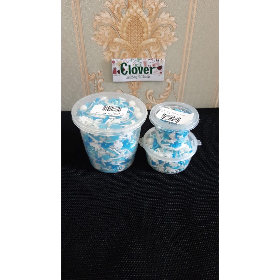 

Sprinkle blue mix - 25 gram