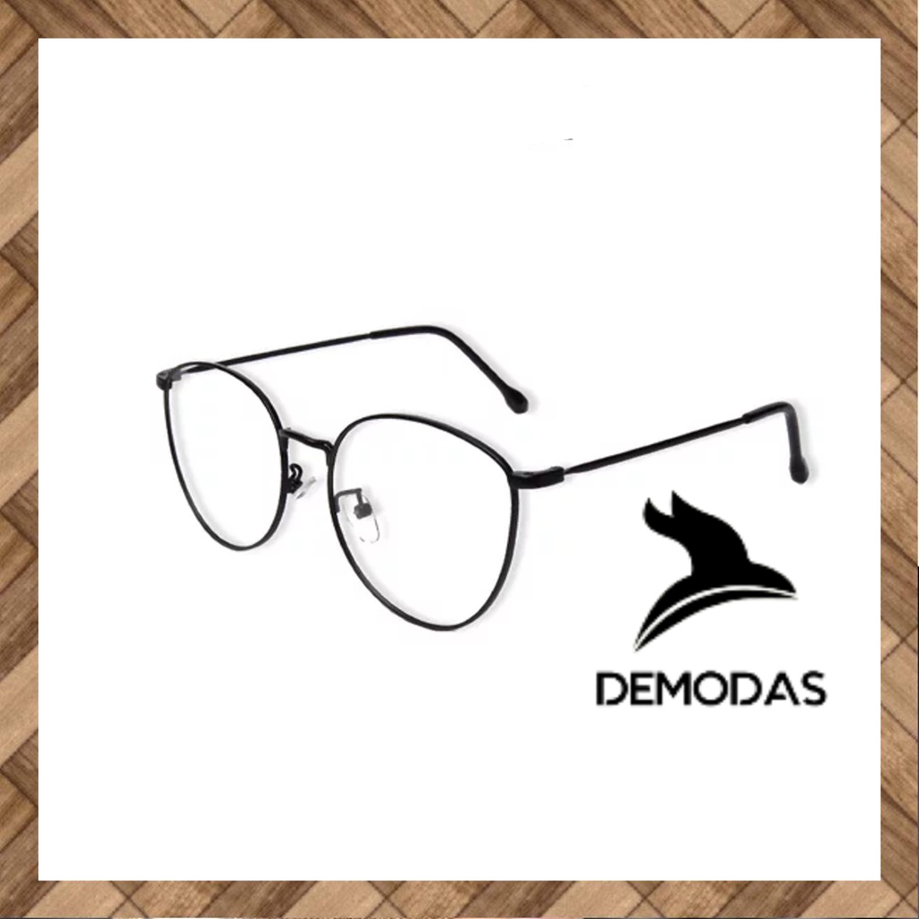 Demodas Kacamata Cat Eye wanita Lensa Photocromic bluecromic antiradiasi blueray gratis minus 6073 Frame kacamata lensa photochromic cateye wanita cewe demodas glasses
