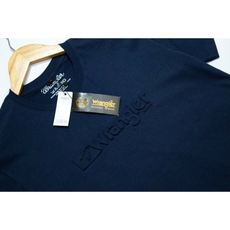 Baju kaos embos Wrangler Thisirt Wrangler kaos lengan pendek kaos original 30s