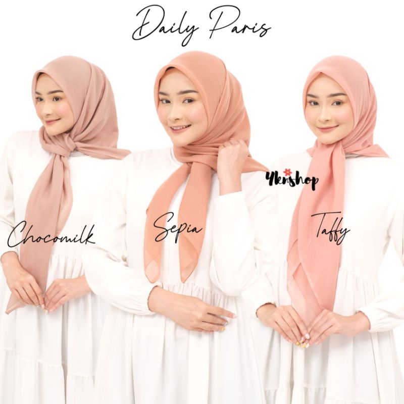 Jilbab Segiempat Paris / Daily Paris