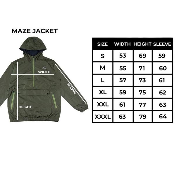 BREY.CO Maze Jacket All Varian - S, BLACK