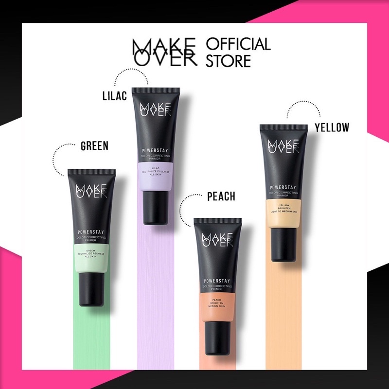 MAKE OVER Powerstay Color Correcting Primer 25ml