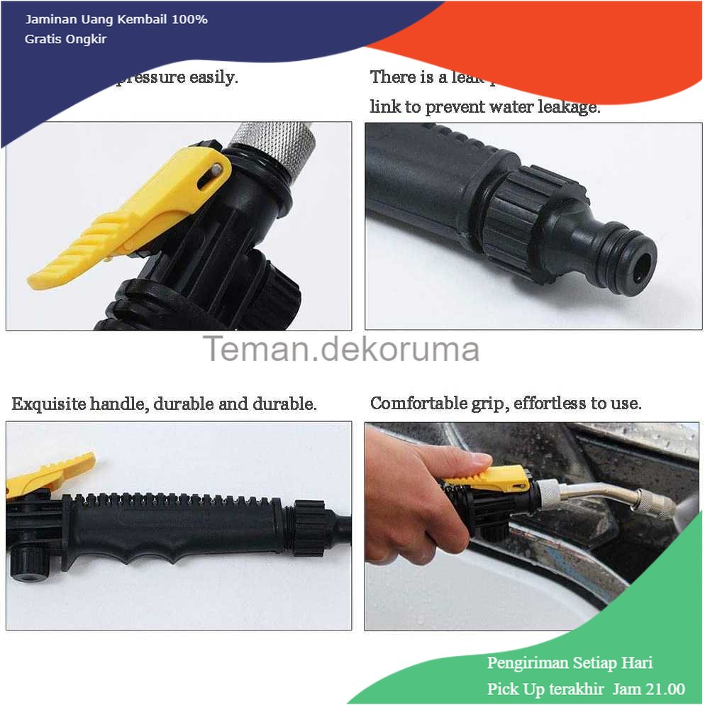 TD-PR2 BOWEI Nozzle Gun Semprotan Air Sabun Cuci Mobil Tanaman 62CM - RK-S4H1