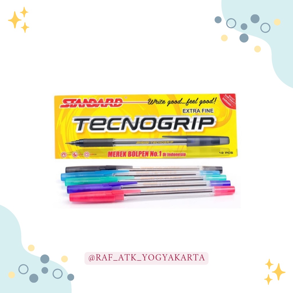 

PEN / PENA / BALLPOIN / PULPEN STANDARD TECNOGRIP