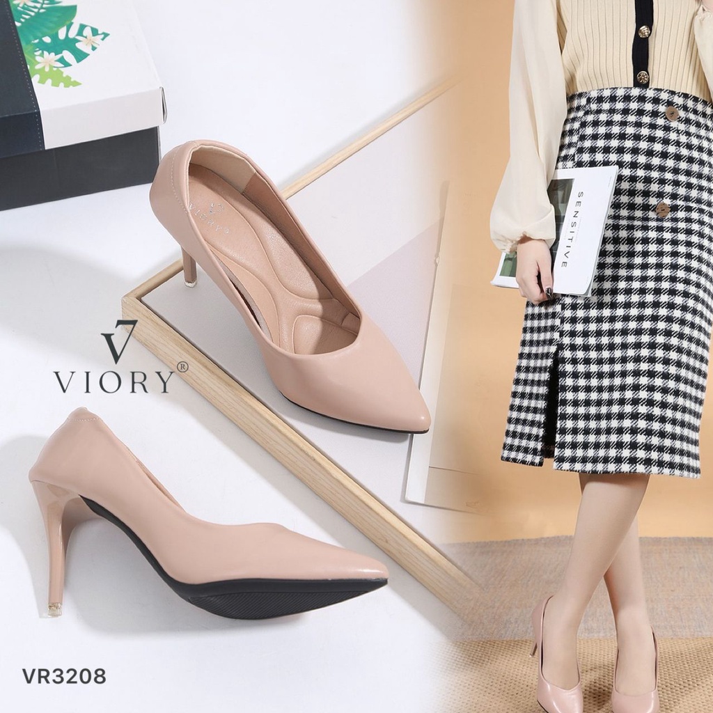 VIORY Sepatu Wanita High Heels Shoes #VR3208