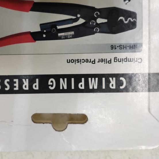 TANG PRES SKUN 16 MM - CRIMPING skun/ tang skun 16mm