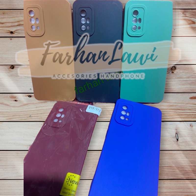 CASE / SILIKON MACARON VIVO V19 / VIVO V17 SOFTCASE PROCAMERA + PELINDUNG CAMERA