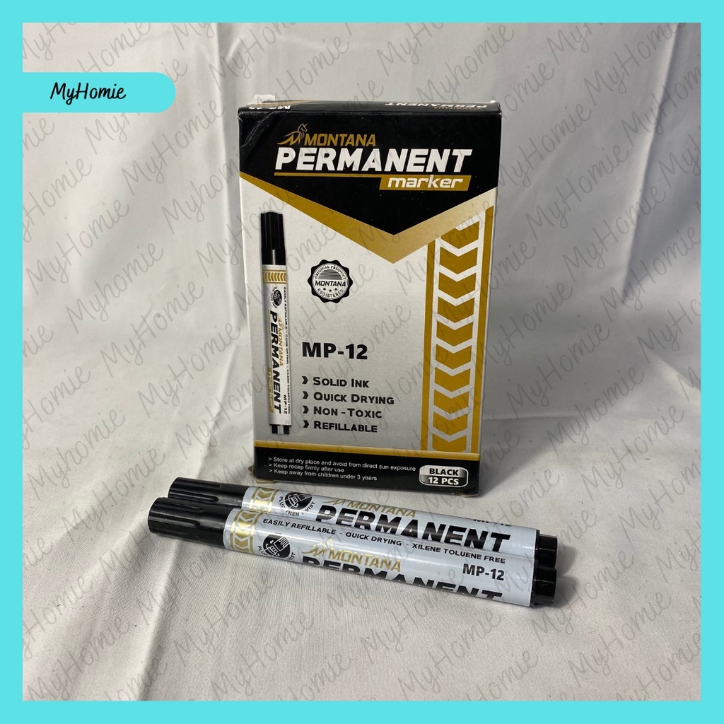 

[12PC] Spidol Permanen Montana MP-12