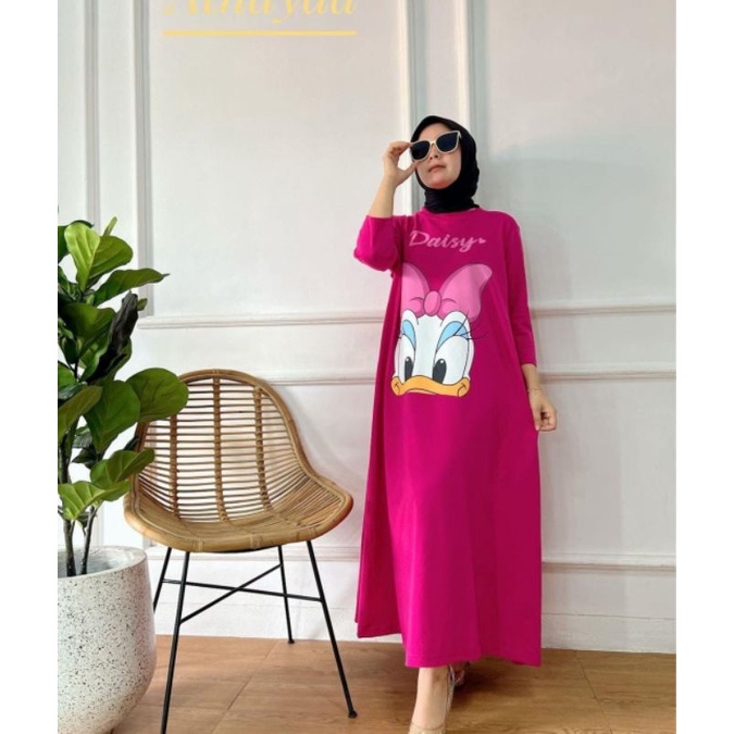 Gamis Athayaa Matt kaos combed
