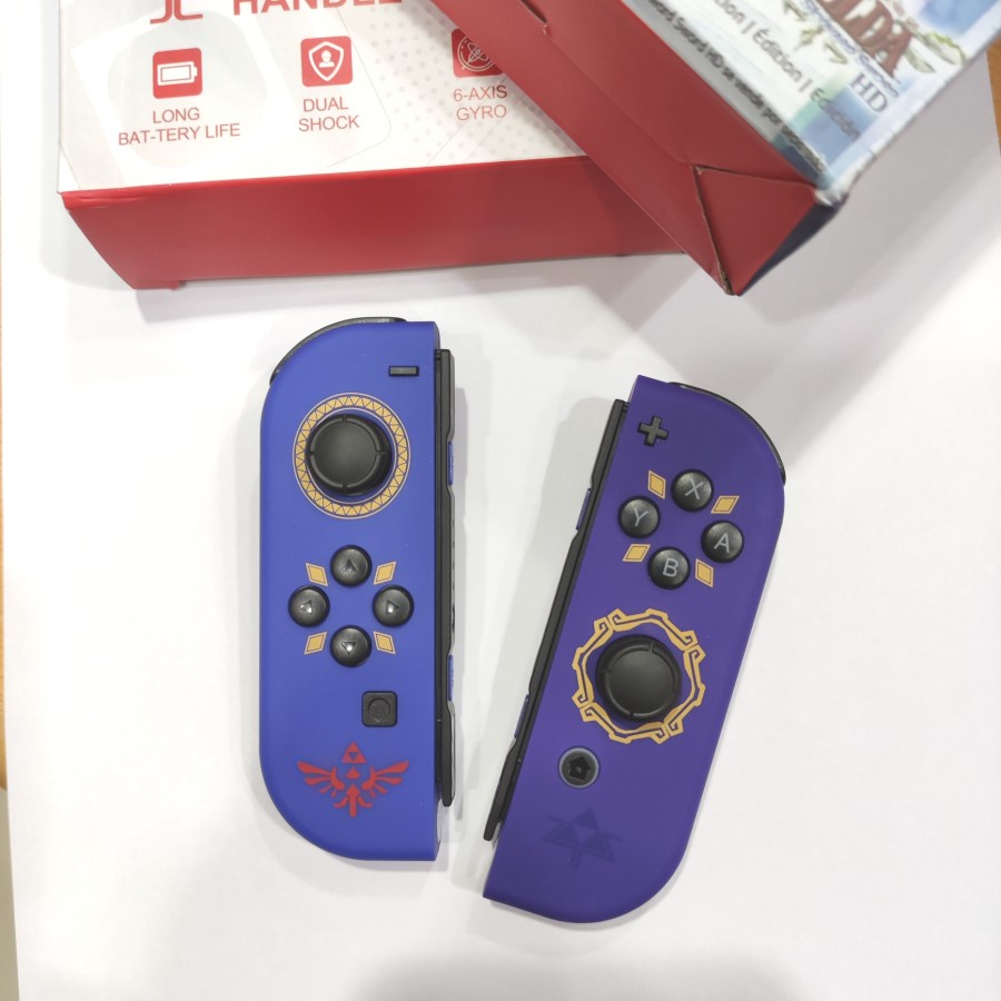 Joycon Joy Con Pad Nintendo Switch Third Party Zelda Sky Sword Edition