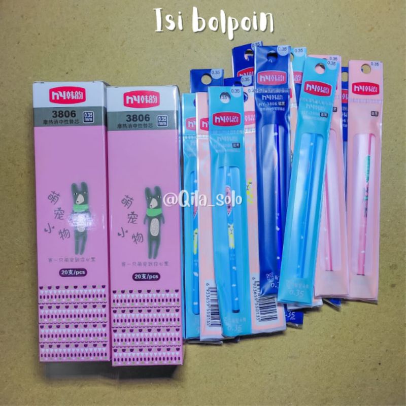 

Isi Bolpoin Gel / Pulpen Gel Fancy 0,35mm