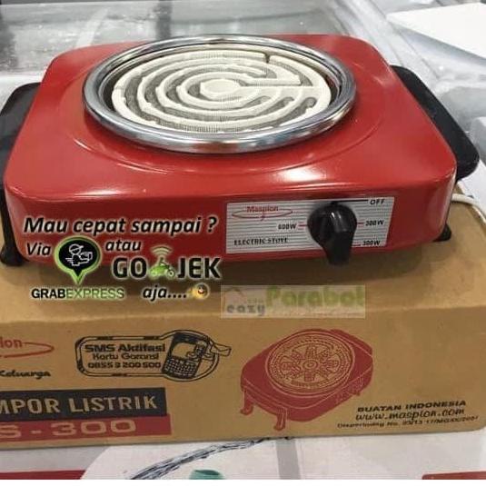 Kompor Listrik Maspion S300 Garansi Toko dan Garansi Resmi