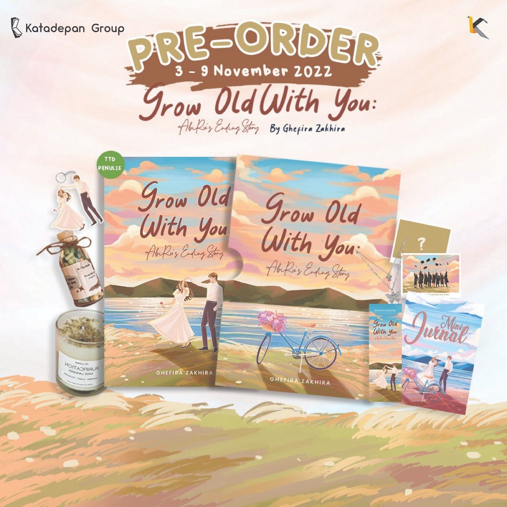 PRE ORDER Grow Old With You: AbiRu's Ending Story - Ghefira Zakhira