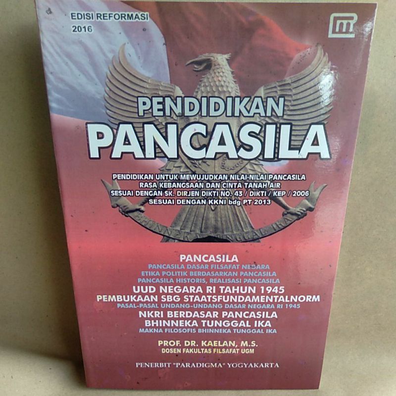 

Pendidikan Pancasila By Prof. Dr. Kaelan