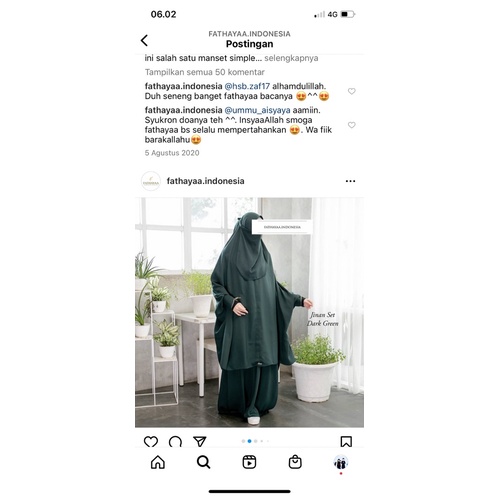 Jinan Set by Fathaya Preloved